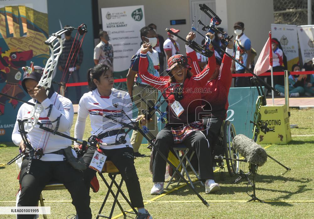 (SP)INDONESIA-SURAKARTA-ASEAN PARA GAMES 2022-ARCHERY