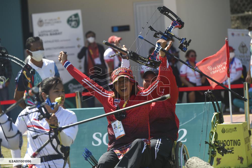 (SP)INDONESIA-SURAKARTA-ASEAN PARA GAMES 2022-ARCHERY
