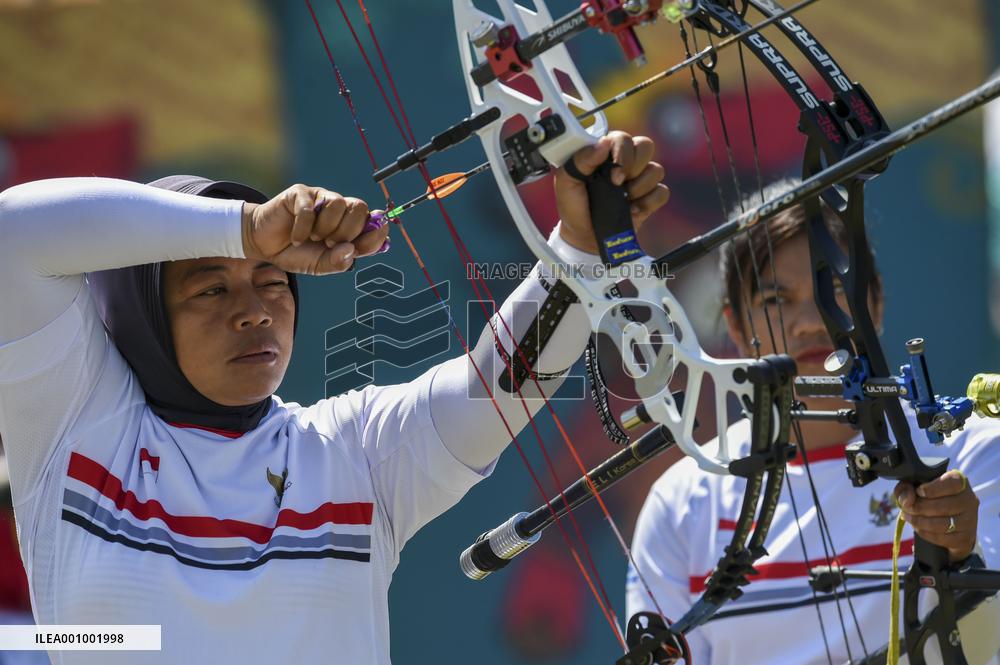 (SP)INDONESIA-SURAKARTA-ASEAN PARA GAMES 2022-ARCHERY