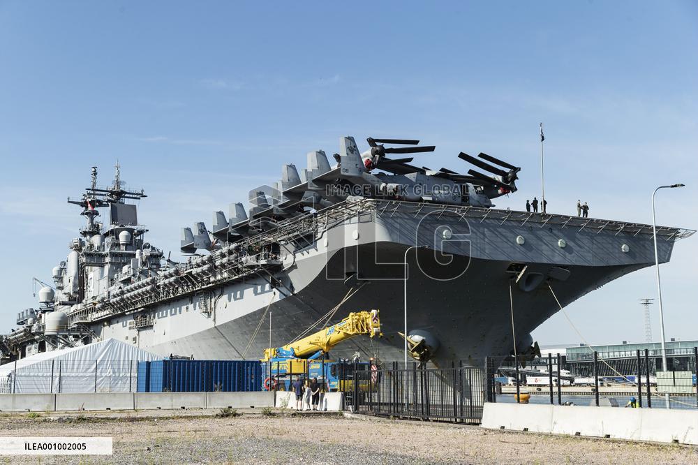 USS Kearsarge visits Helsinki