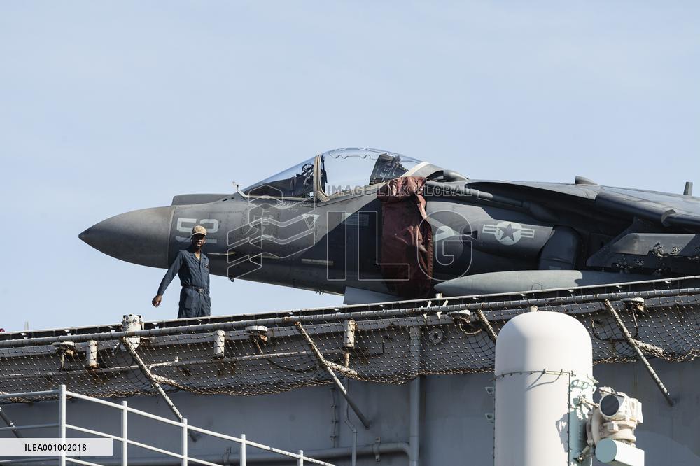 USS Kearsarge visits Helsinki