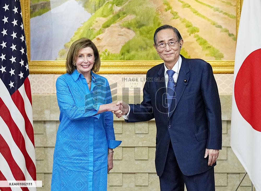 U.S. House Speaker Pelosi in Japan