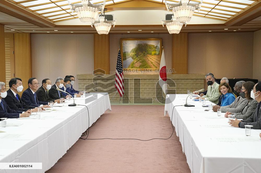 U.S. House Speaker Pelosi in Japan