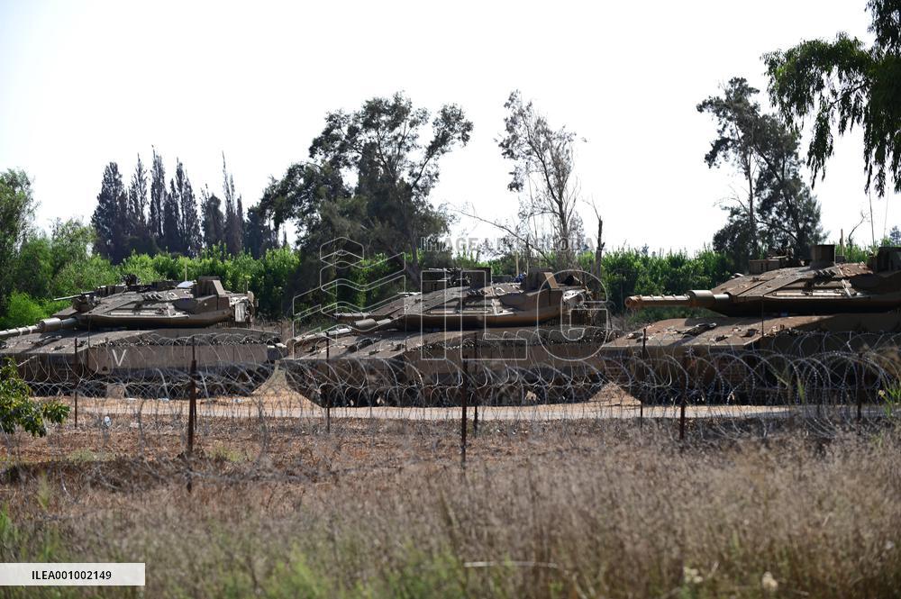 ISRAEL-GAZA-BORDER-TENSION