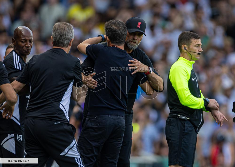 (SP)BRITAIN-LONDON-FOOTBALL-PREMIER LEAGUE-FULHAM VS LIVERPOOL