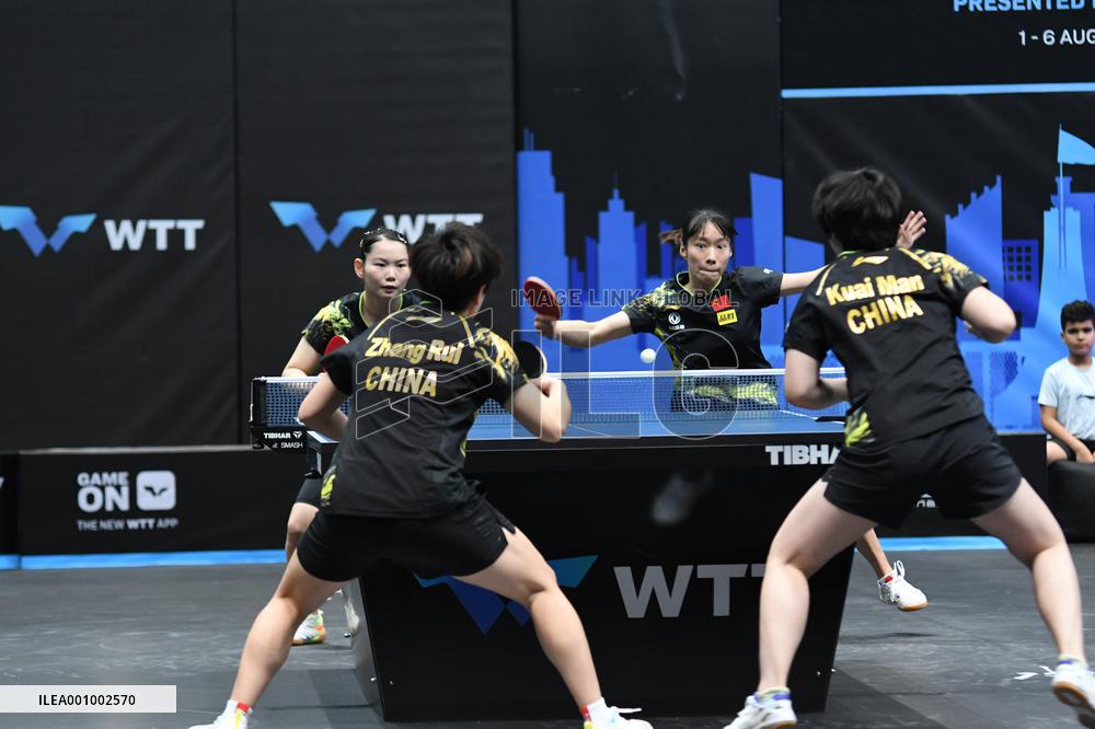 (SP) TUNISIA-RADES-WTT CONTENDER-WOMEN'S DOUBLES