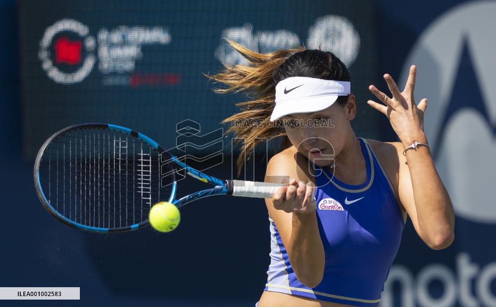 (SP)CANADA-TORONTO-TENNIS-NATIONAL BANK OPEN-WOMEN'S SINGLES-QUALIFYING