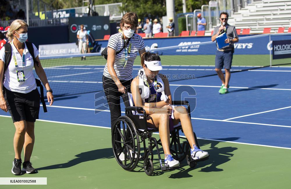 (SP)CANADA-TORONTO-TENNIS-NATIONAL BANK OPEN-WOMEN'S SINGLES-QUALIFYING