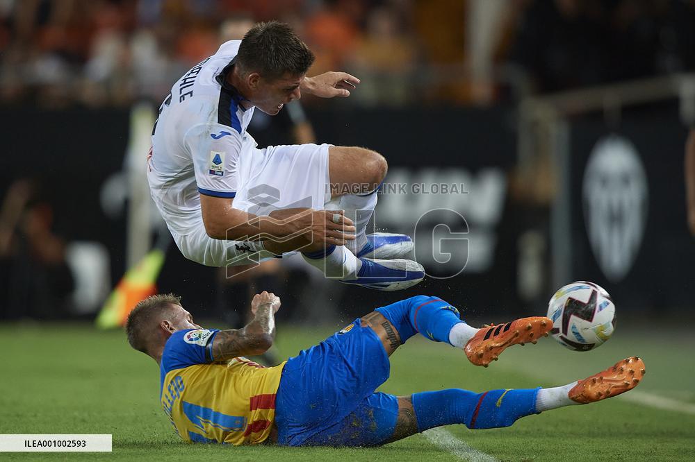 (SP)SPAIN-VALENCIA-FOOTBALL-ORANGE TROPHY-VALENCIA CF VS ATALANTA
