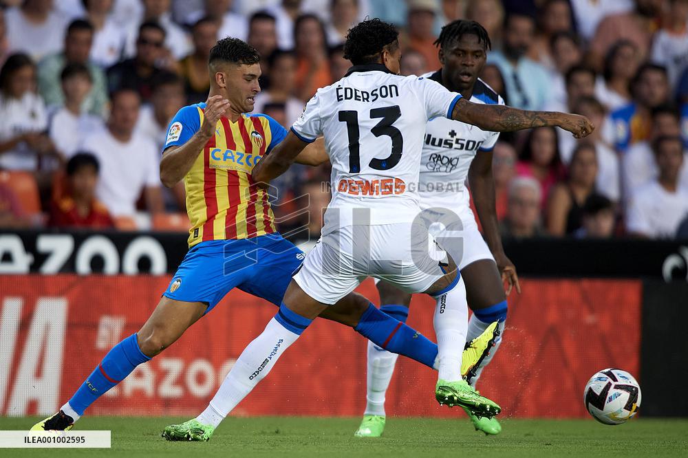 (SP)SPAIN-VALENCIA-FOOTBALL-ORANGE TROPHY-VALENCIA CF VS ATALANTA