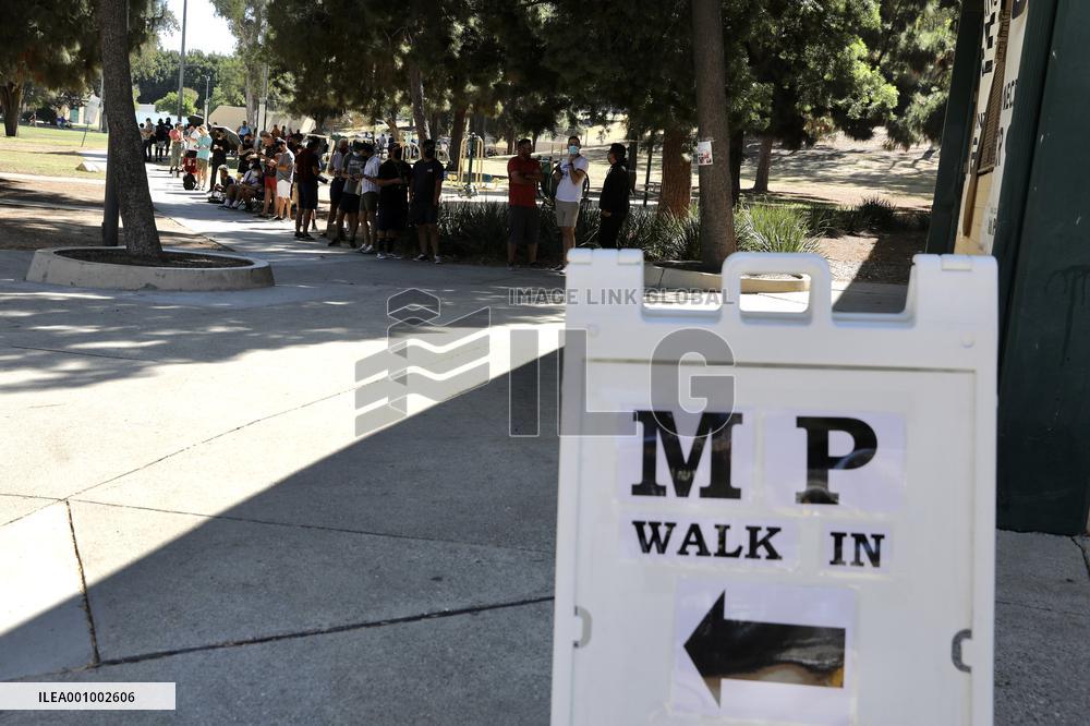 U.S.-CALIFORNIA-LOS ANGELES-MONKEYPOX-VACCINATION