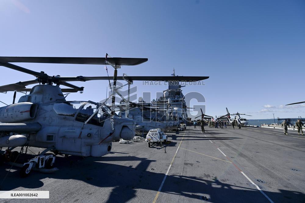 USS Kearsarge visits Helsinki