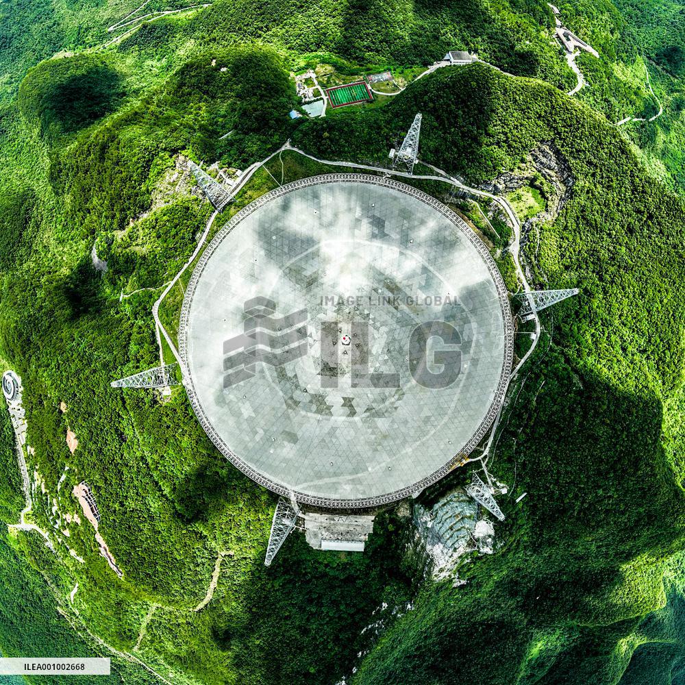 (EyesonSci) CHINA-GUIZHOU-ASTRONOMY-FAST-TELESCOPE (CN)
