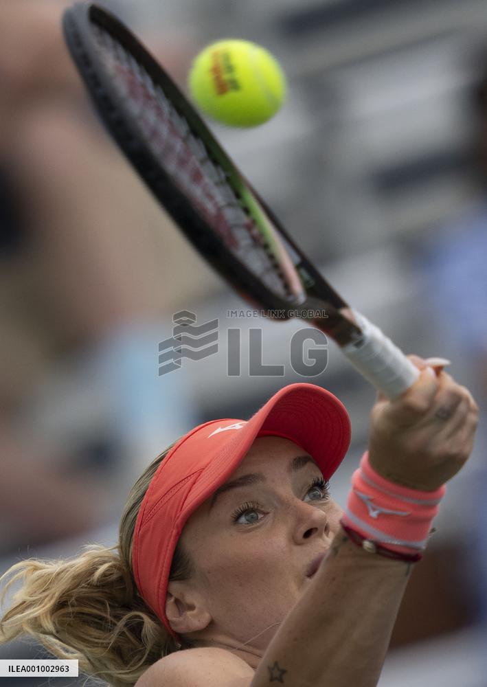 (SP)CANADA-TORONTO-TENNIS-NATIONAL BANK OPEN-WOMEN'S SINGLES-QUALIFYING