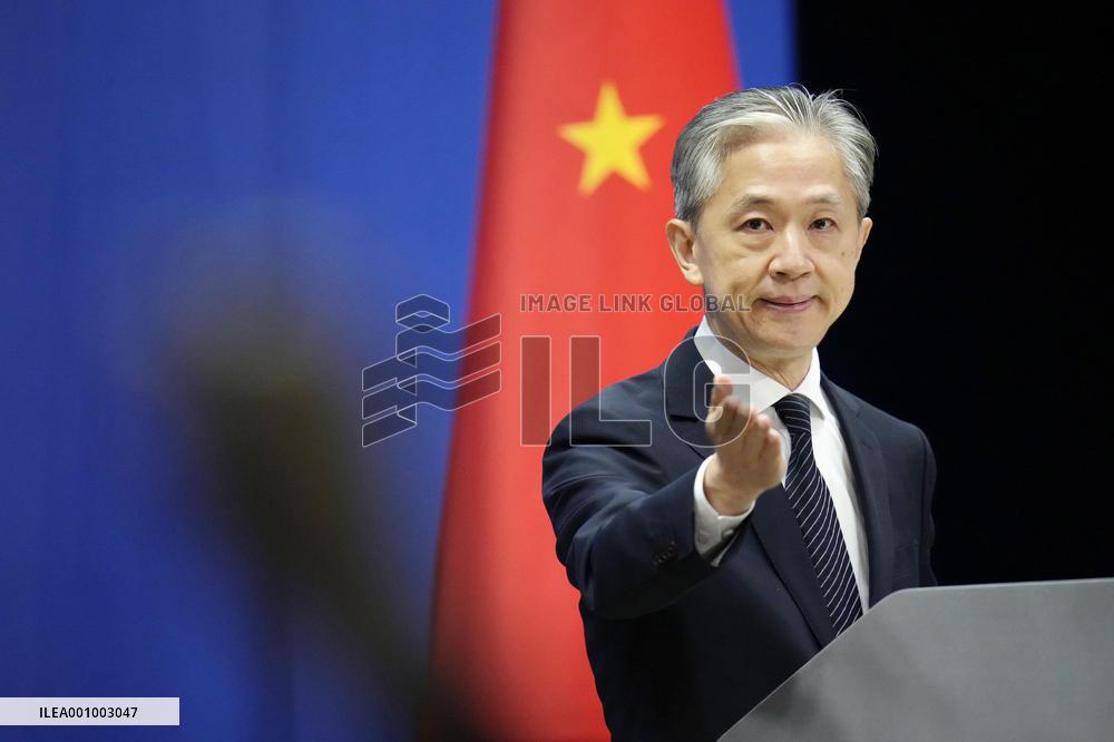 Chinese Foreign Ministry spokesman Wang