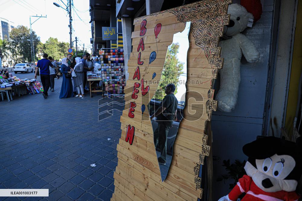 MIDEAST-GAZA CITY-CEASEFIRE-DAILY LIFE