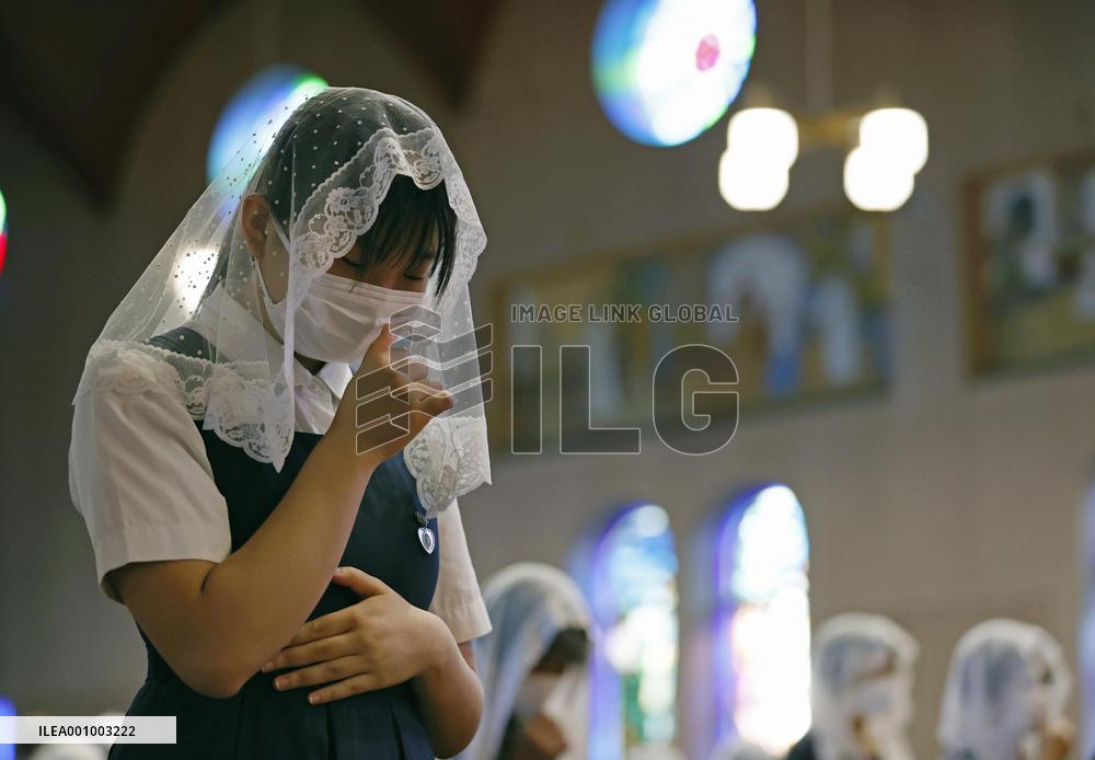 77th A-bomb anniversary in Nagasaki