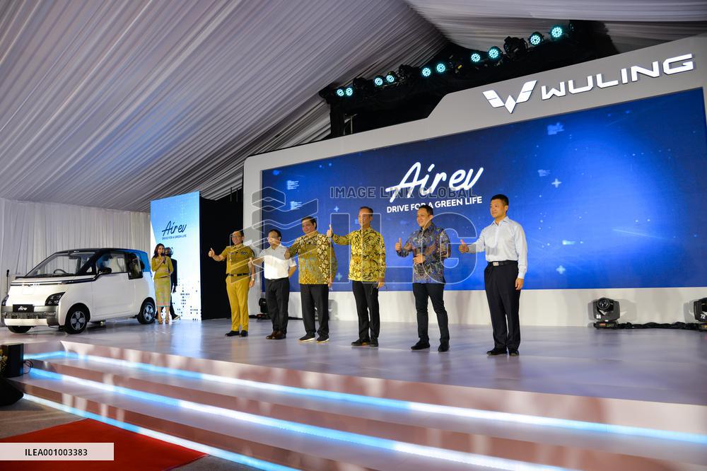 INDONESIA-BEKASI-CHINA-WULING AIR EV-ROLL-OUT CEREMONY