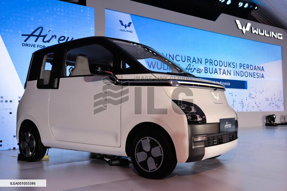 INDONESIA-BEKASI-CHINA-WULING AIR EV-ROLL-OUT CEREMONY