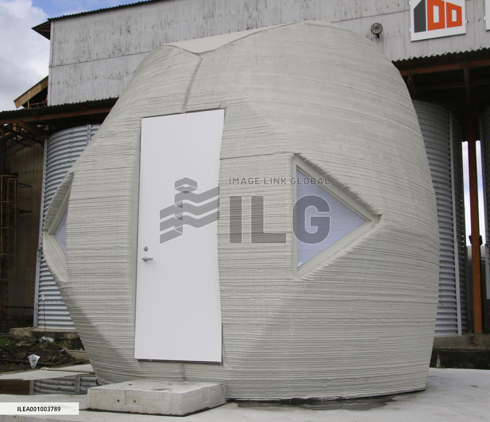 House produced via 3-D printer