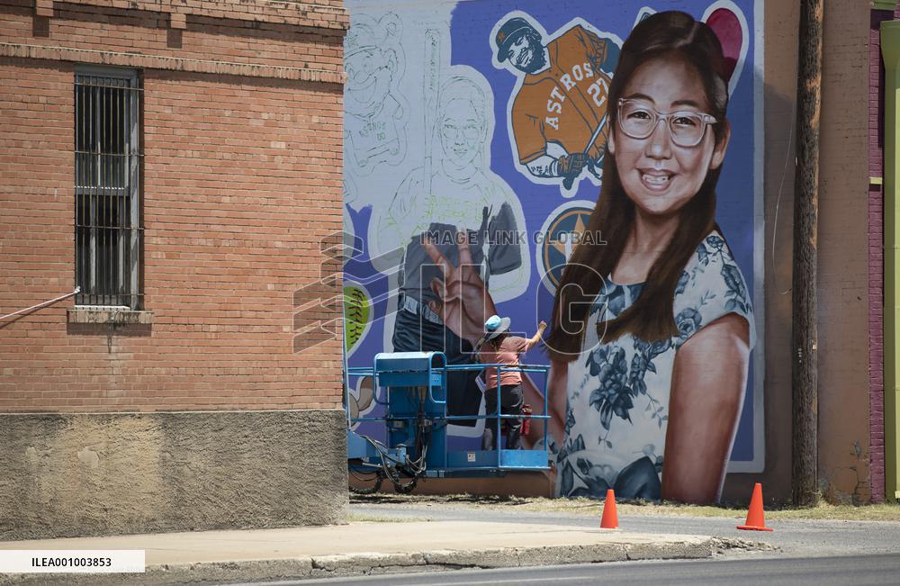 U.S.-TEXAS-UVALDE-MASS SHOOTING-MEMORIAL