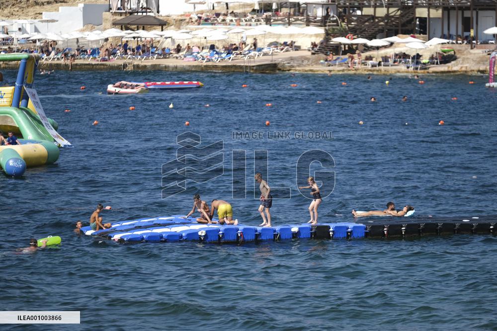 MALTA-WEATHER-HEATWAVE