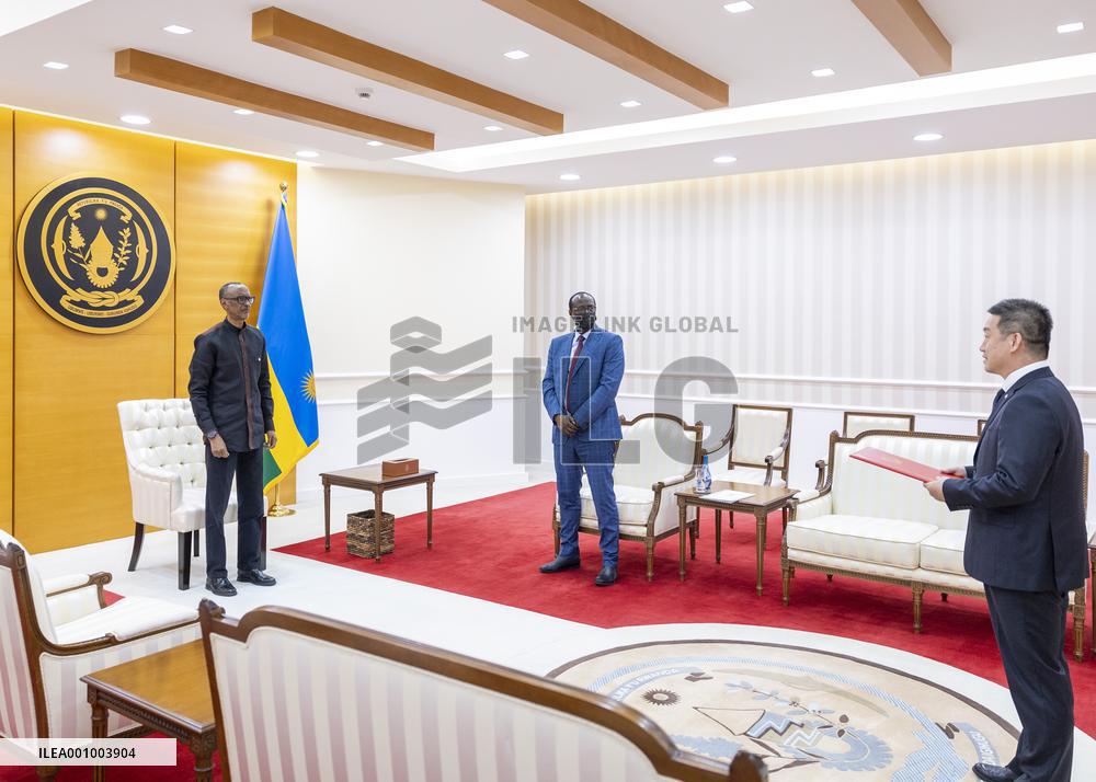 RWANDA-KIGALI-CHINESE AMBASSADOR-CREDENTIALS