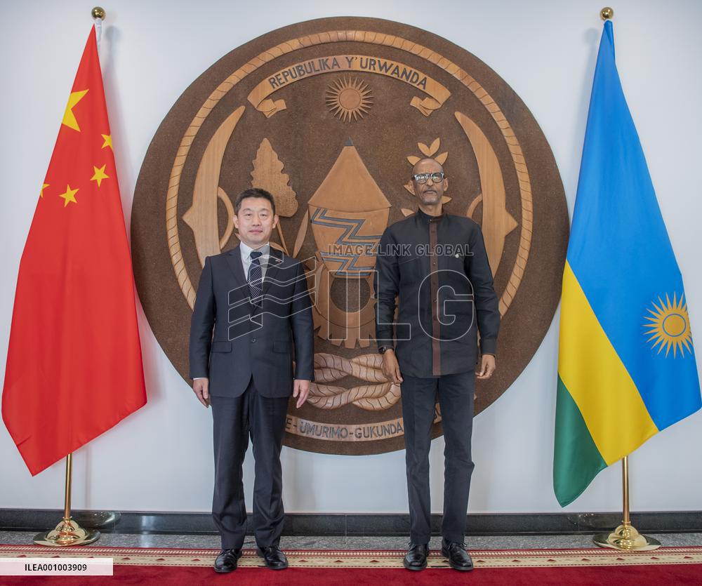 RWANDA-KIGALI-CHINESE AMBASSADOR-CREDENTIALS