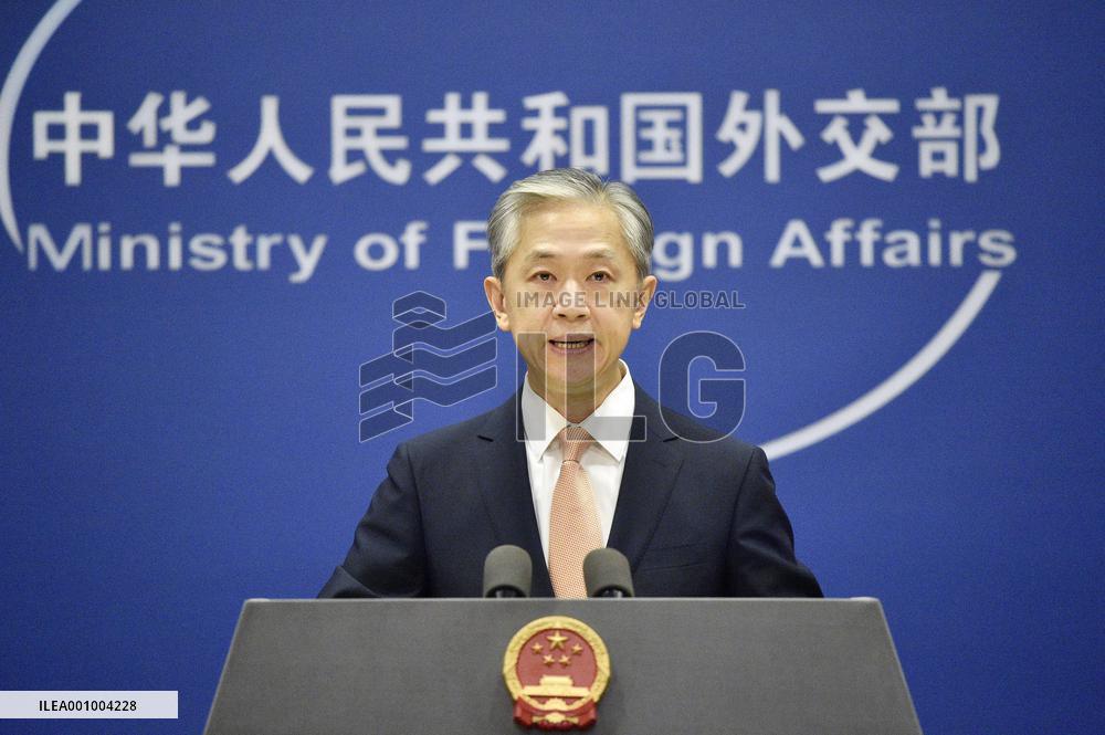Chinese Foreign Ministry spokesman Wang