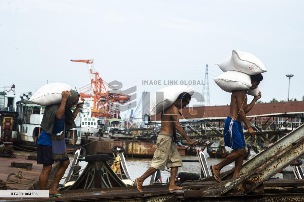 MYANMAR-YANGON-AGRICULTURAL EXPORT-DECLINE