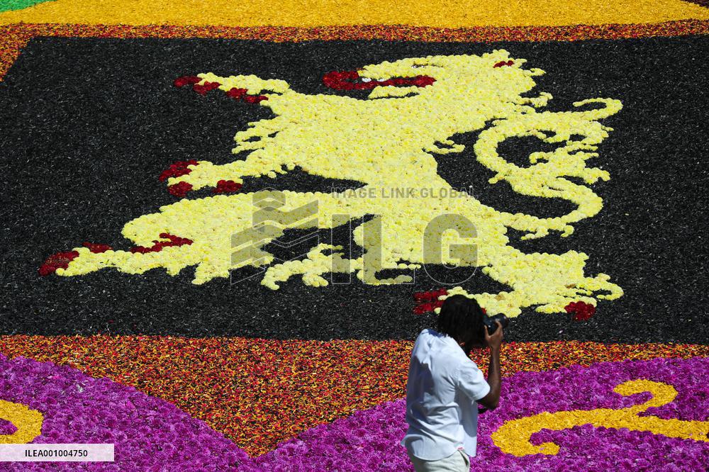 BELGIUM-BRUSSELS-FLOWER CARPET