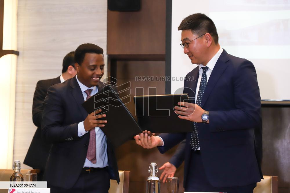ETHIOPIA-ADDIS ABABA-CHINA-INDUSTRIAL PARK-AGREEMENT-SIGNING