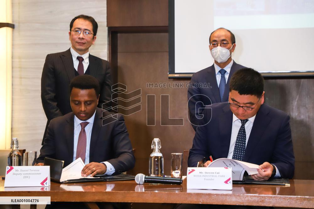 ETHIOPIA-ADDIS ABABA-CHINA-INDUSTRIAL PARK-AGREEMENT-SIGNING