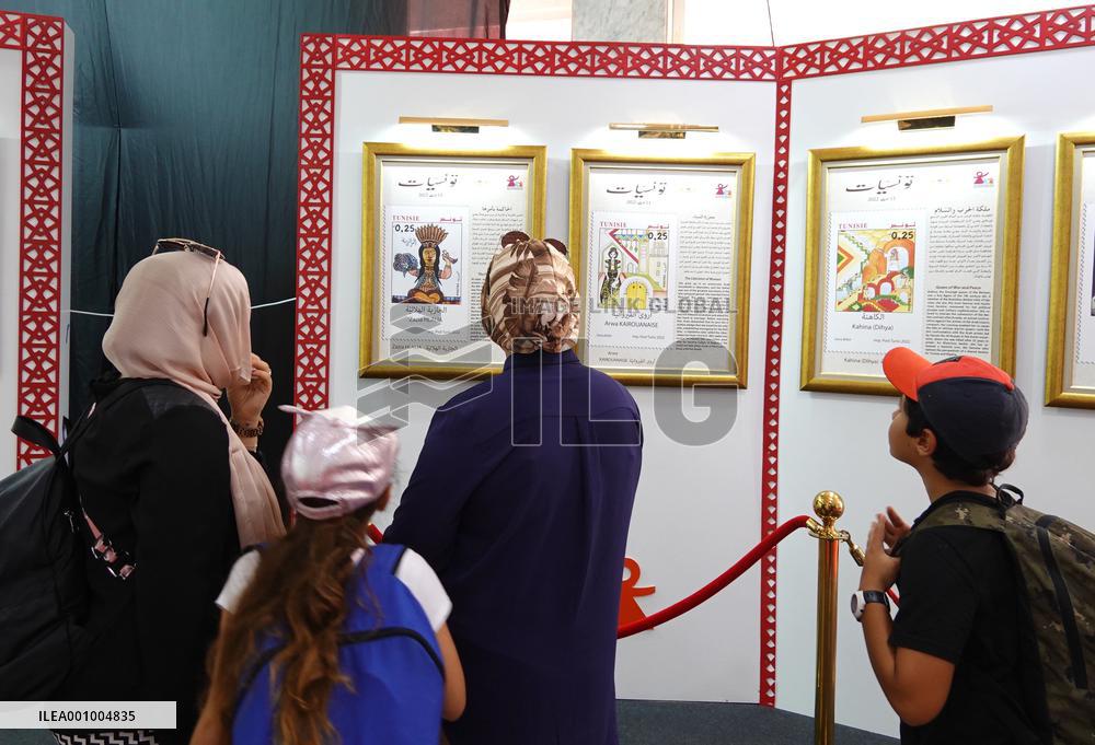 TUNISIA-TUNIS-NATIONAL WOMEN'S DAY-STAMP EXHIBITION