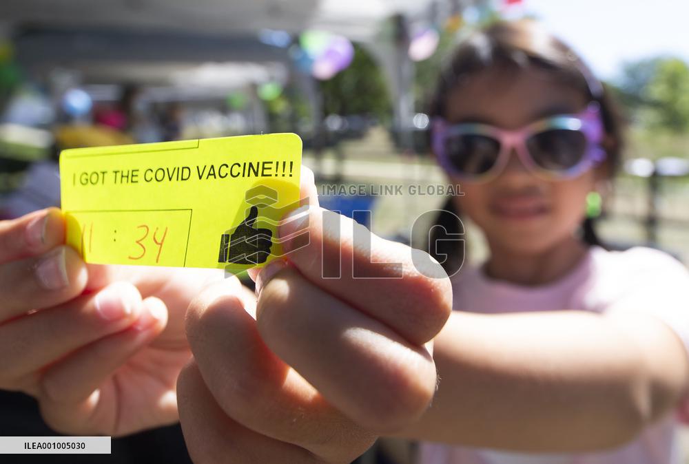CANADA-TORONTO-COVID-19-VACCINE-CHILDREN