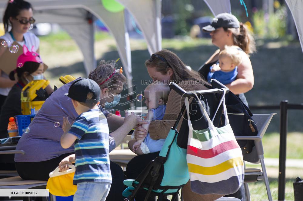 CANADA-TORONTO-COVID-19-VACCINE-CHILDREN