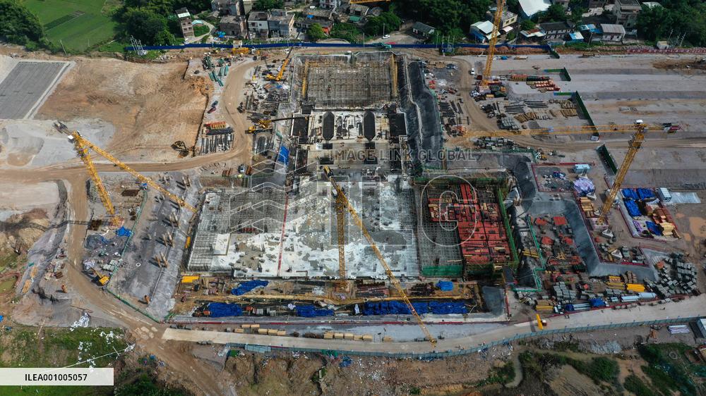 CHINA-GUANGXI-YULIN-HIGH-SPEED RAILWAY STATION-CONSTRUCTION (CN)