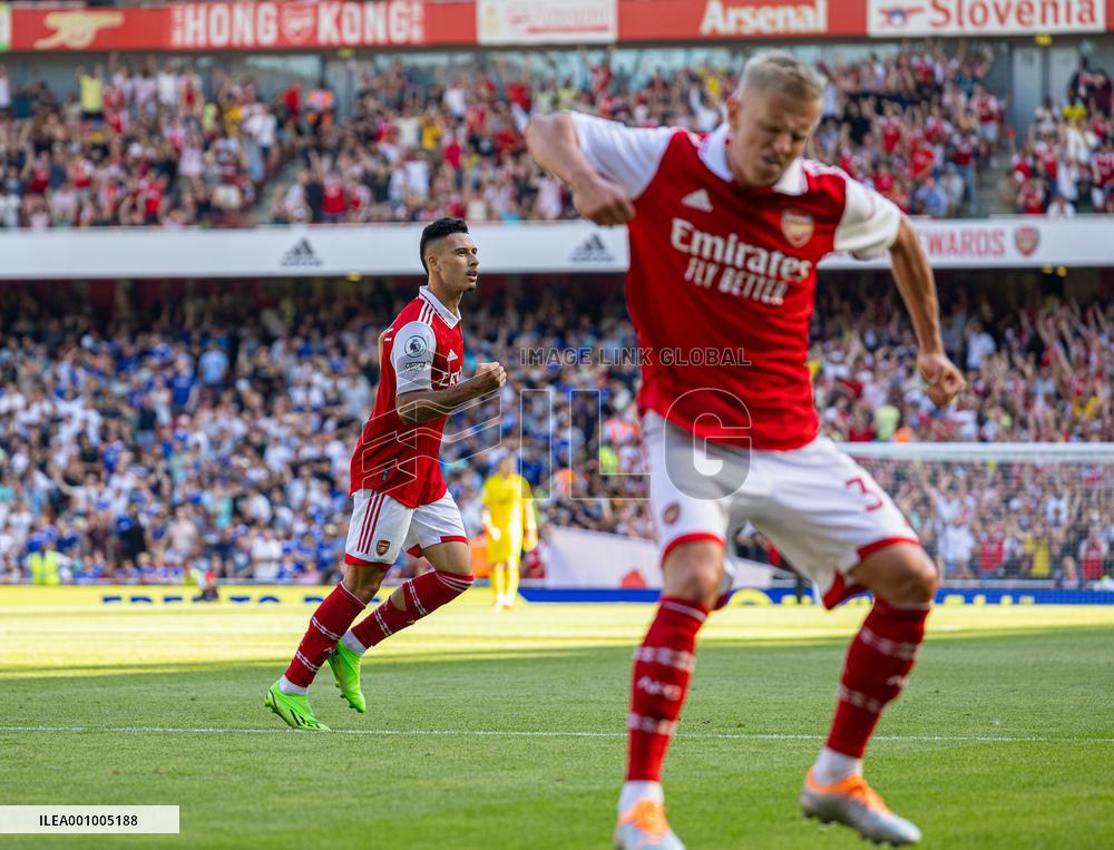 (SP)BRITAIN-LONDON-FOOTBALL-PREMIER LEAGUE-ARSENAL VS LEICESTER CITY