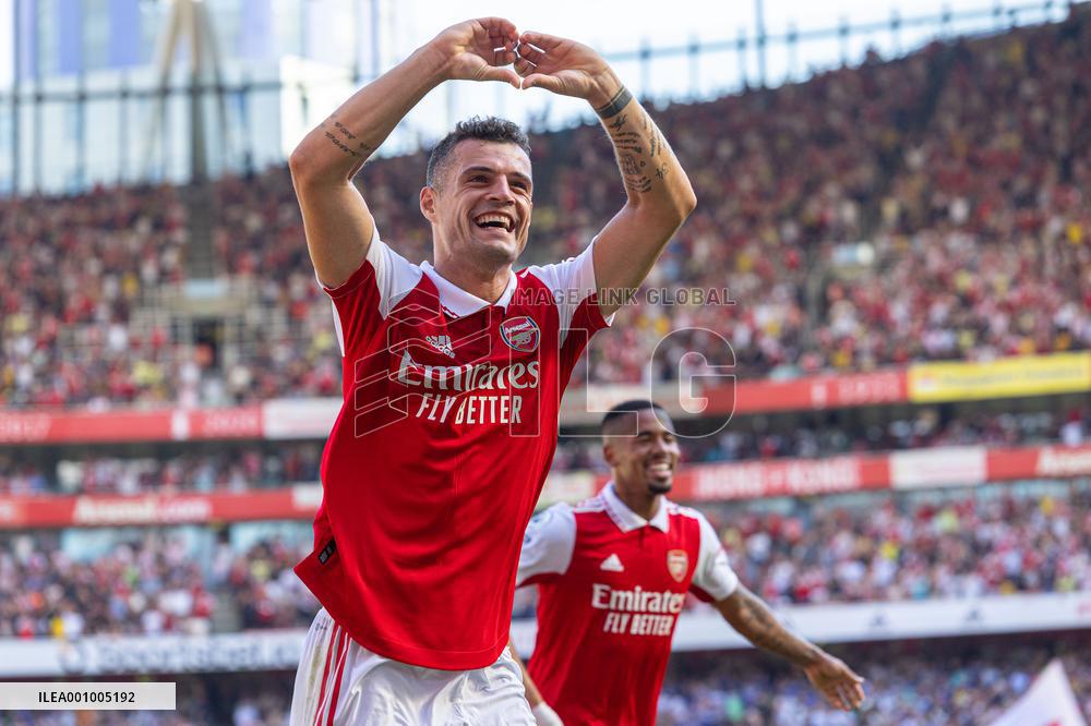 (SP)BRITAIN-LONDON-FOOTBALL-PREMIER LEAGUE-ARSENAL VS LEICESTER CITY