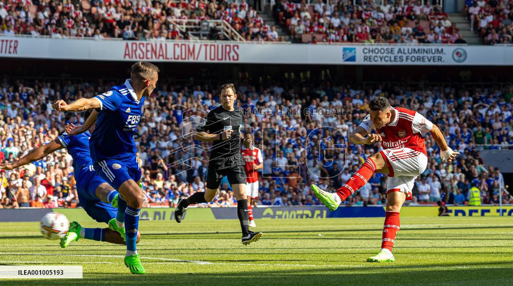 (SP)BRITAIN-LONDON-FOOTBALL-PREMIER LEAGUE-ARSENAL VS LEICESTER CITY