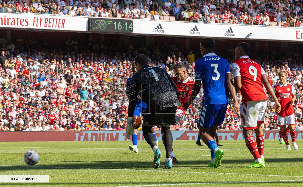 (SP)BRITAIN-LONDON-FOOTBALL-PREMIER LEAGUE-ARSENAL VS LEICESTER CITY