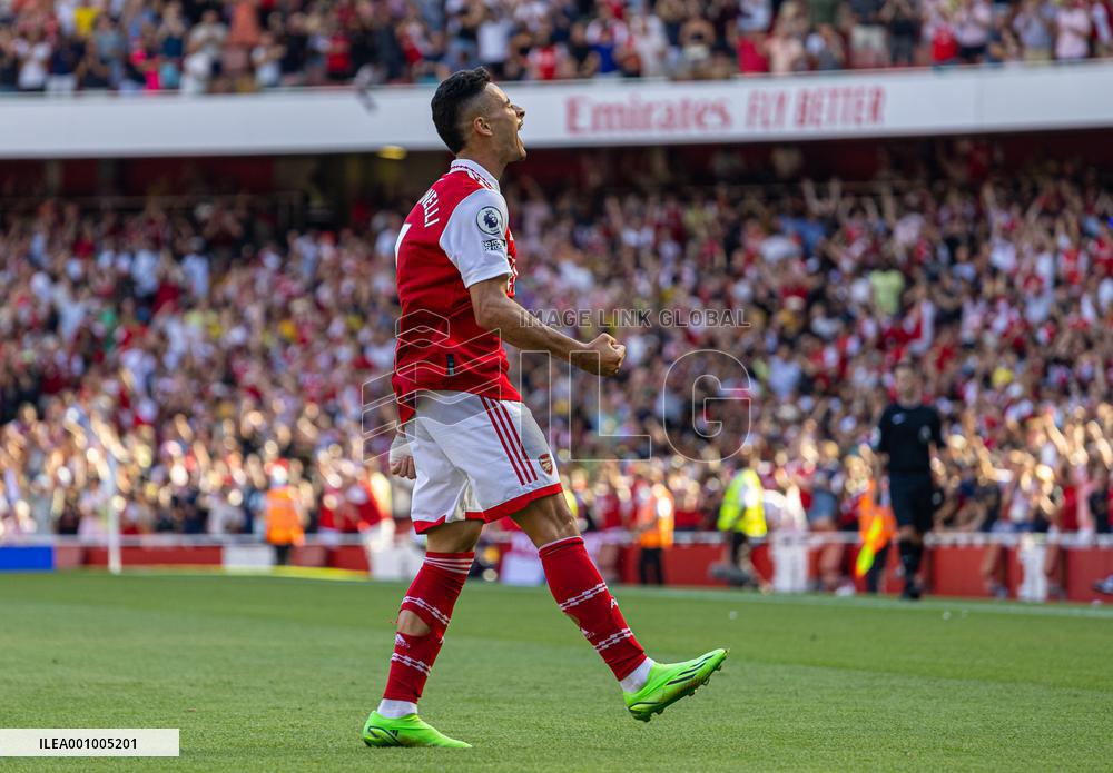 (SP)BRITAIN-LONDON-FOOTBALL-PREMIER LEAGUE-ARSENAL VS LEICESTER CITY