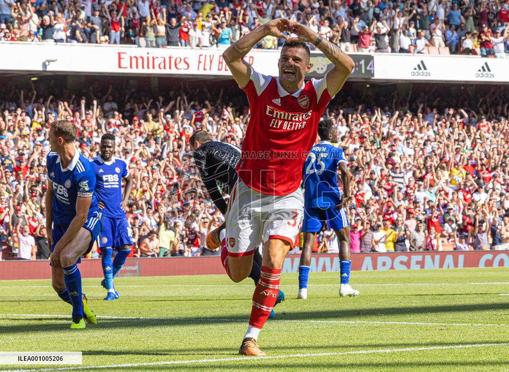 (SP)BRITAIN-LONDON-FOOTBALL-PREMIER LEAGUE-ARSENAL VS LEICESTER CITY