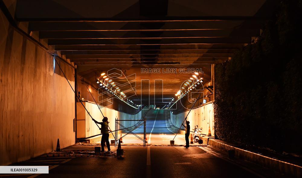 CHINA-HUNAN-CHANGSHA-TUNNEL MAINTENANCE (CN)