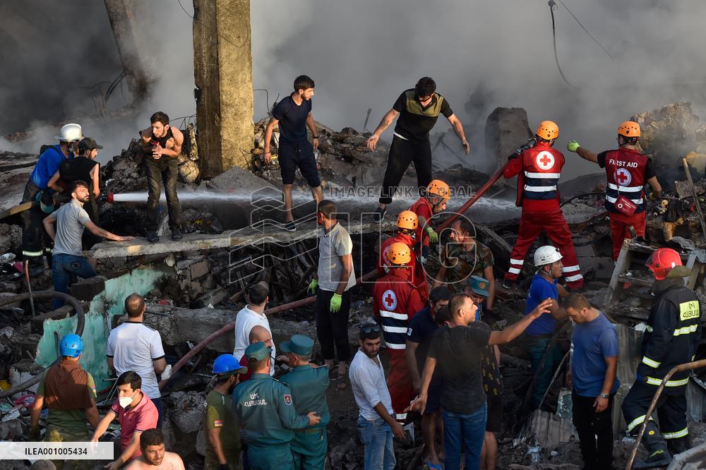 ARMENIA-YEREVAN-SHOPPING CENTER-BLAST