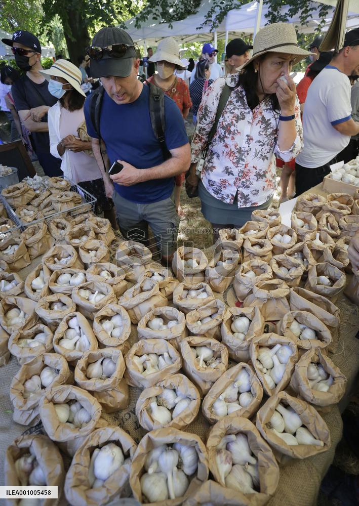 CANADA-RICHMOND-GARLIC FESTIVAL