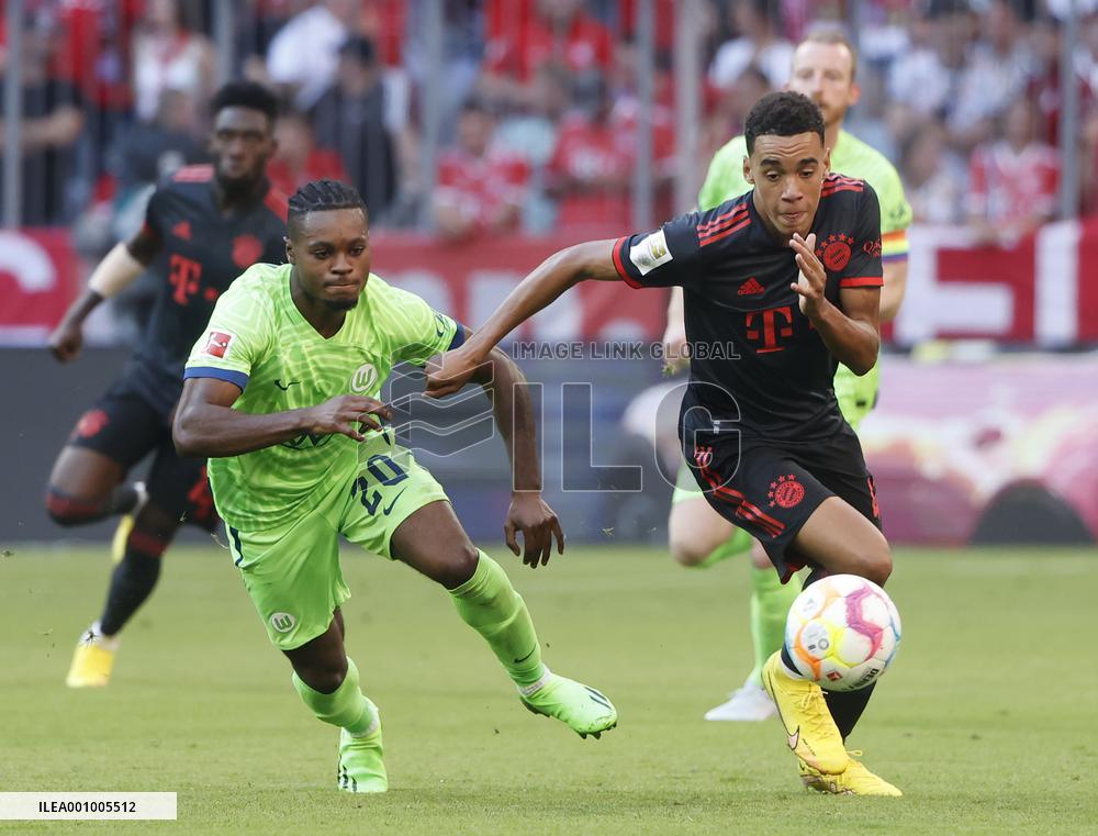 (SP)GERMANY-MUNICH-FOOTBALL-BUNDESLIGA-BAYERN MUNICH VS WOLFSBURG