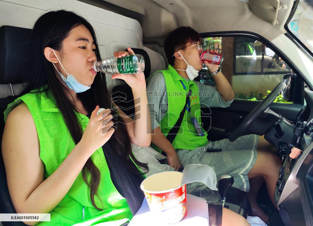 CHINA-HAINAN-SANYA-COVID-19-VOLUNTEERS (CN)