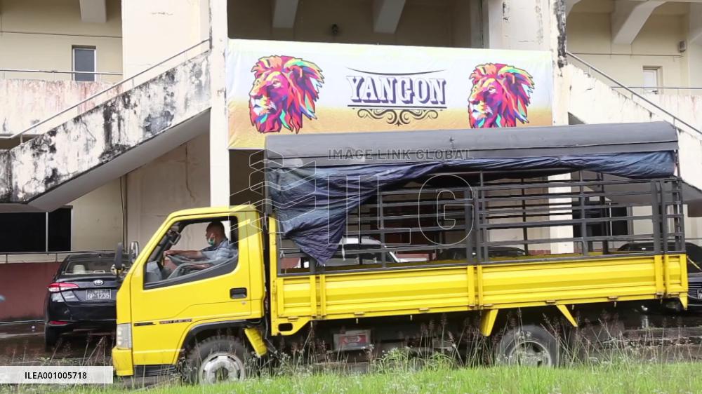 Myanmar traditional boxing championship held in Yangon