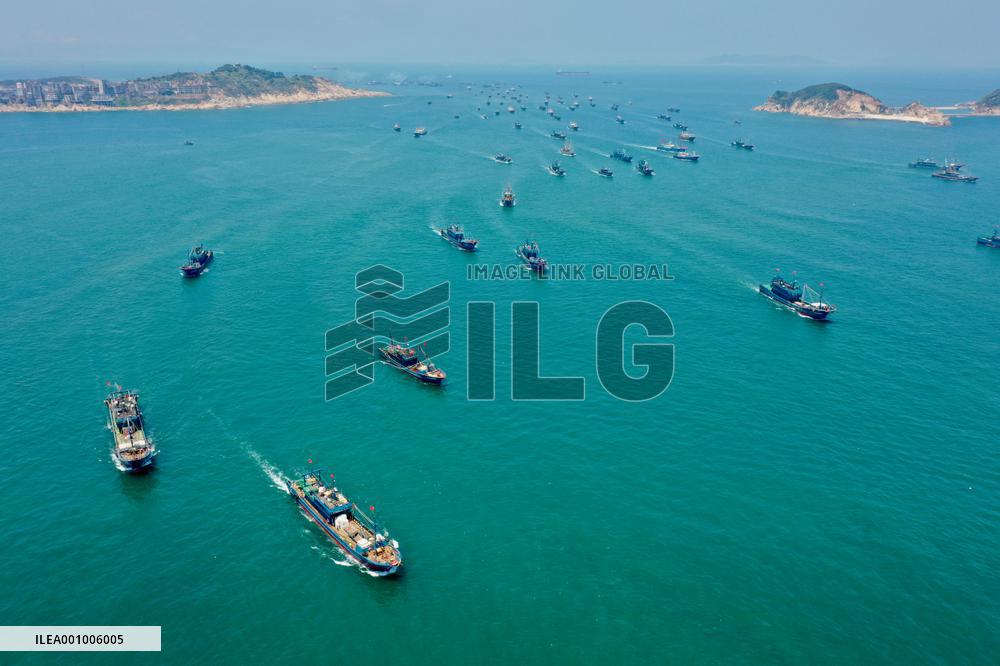 CHINA-FUJIAN-SEASONAL FISHING BAN-LIFTING (CN)